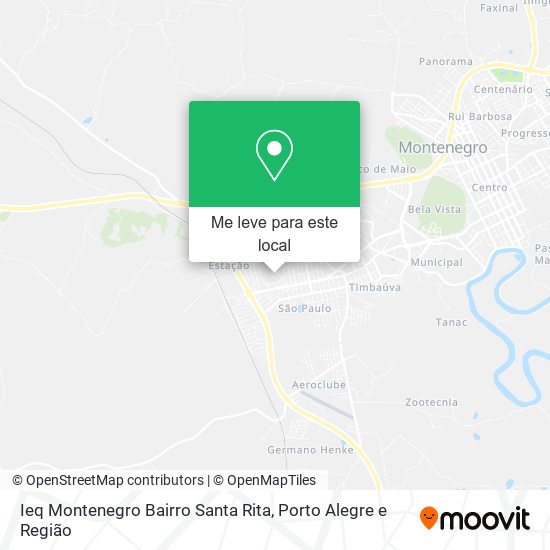 Ieq Montenegro Bairro Santa Rita mapa