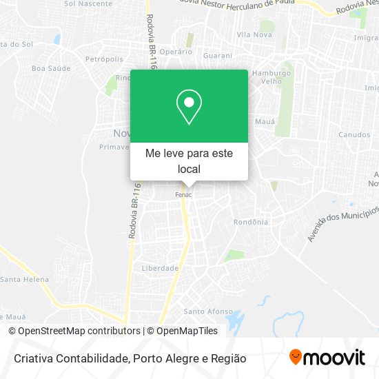 Criativa Contabilidade mapa