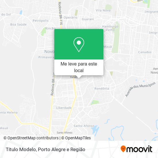 Título Modelo mapa