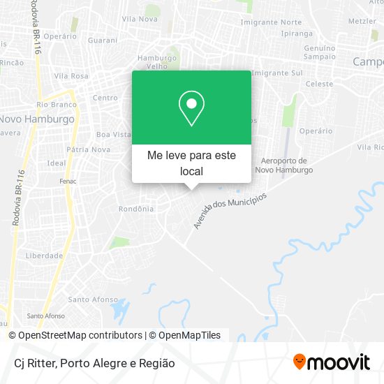 Cj Ritter mapa