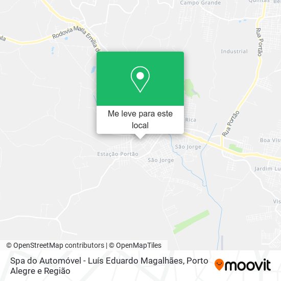 Spa do Automóvel - Luís Eduardo Magalhães mapa