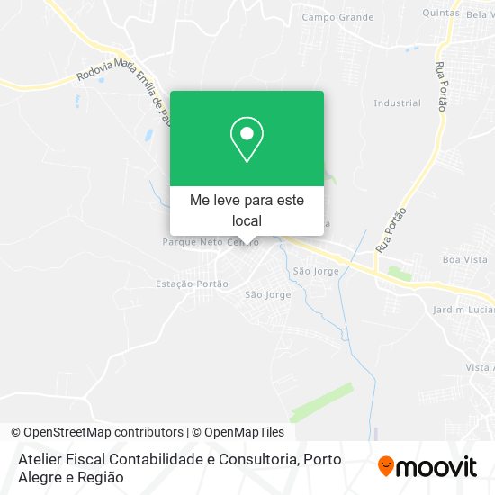 Atelier Fiscal Contabilidade e Consultoria mapa