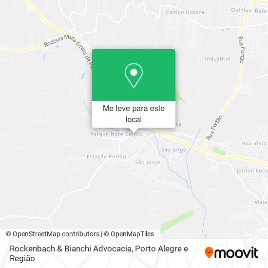 Rockenbach & Bianchi Advocacia mapa