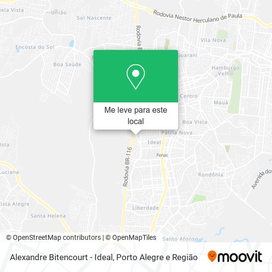 Alexandre Bitencourt - Ideal mapa