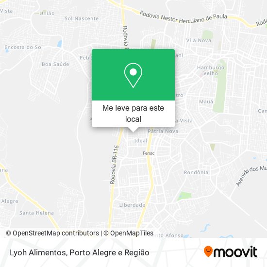 Lyoh Alimentos mapa