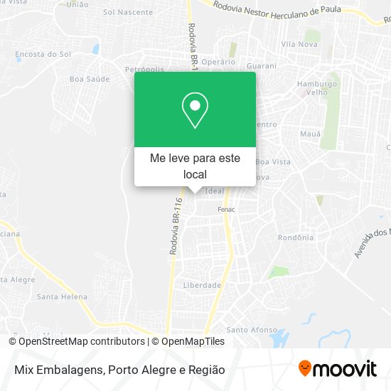 Mix Embalagens mapa