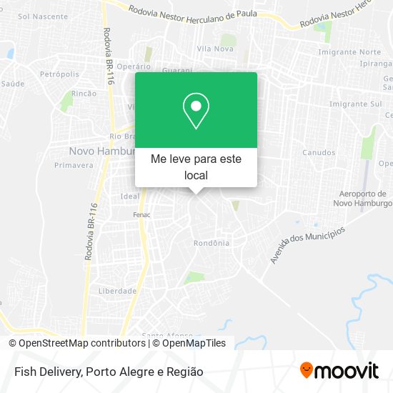 Fish Delivery mapa