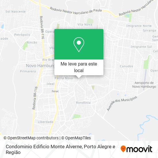 Condominio Edificio Monte Alverne mapa