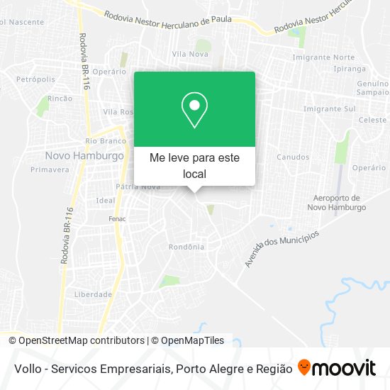 Vollo - Servicos Empresariais mapa