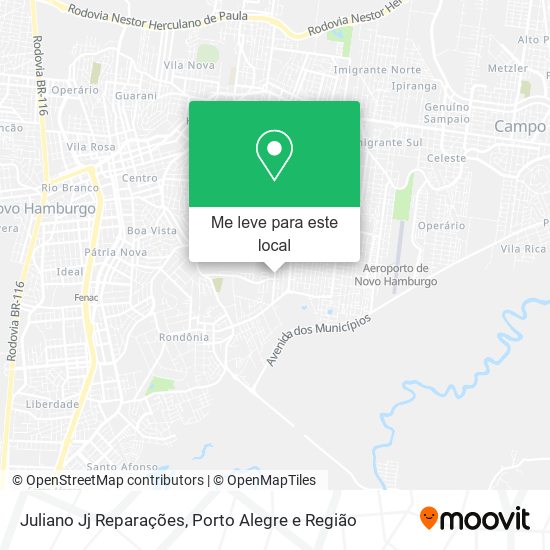 Juliano Jj Reparações mapa