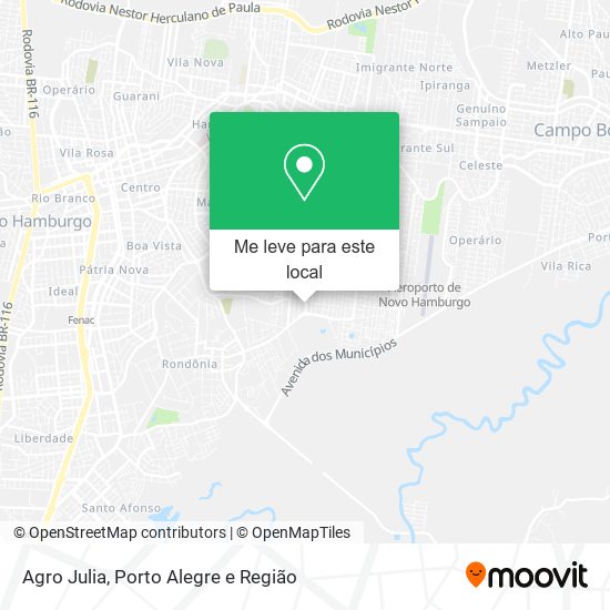 Agro Julia mapa