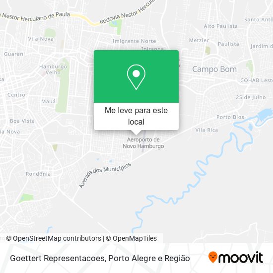 Goettert Representacoes mapa