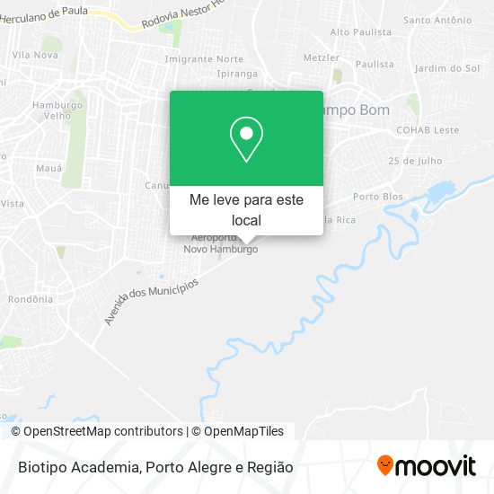 Biotipo Academia mapa