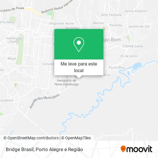 Bridge Brasil mapa
