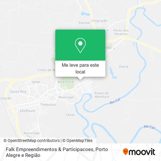 Falk Empreendimentos & Participacoes mapa