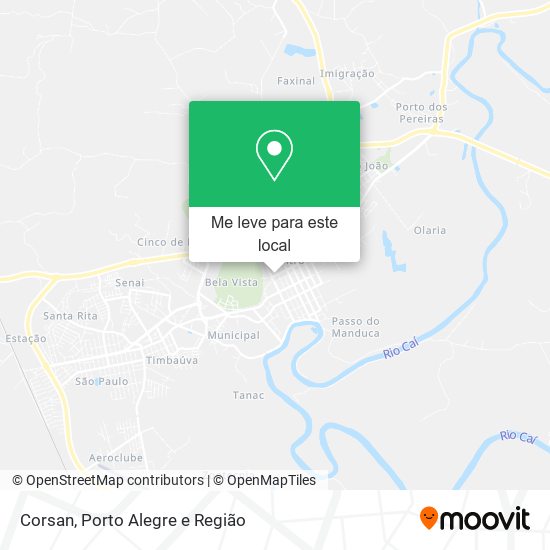 Corsan mapa