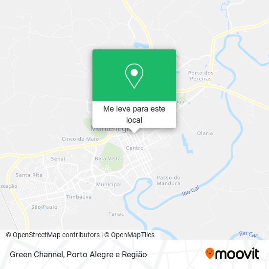 Green Channel mapa