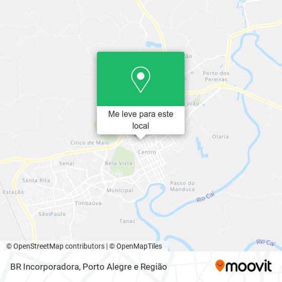 BR Incorporadora mapa