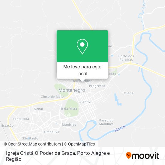 Igreja Cristâ O Poder da Graça mapa