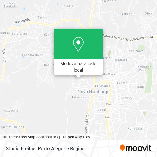 Studio Freitas mapa
