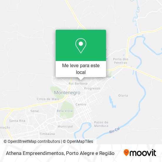 Athena Empreendimentos mapa