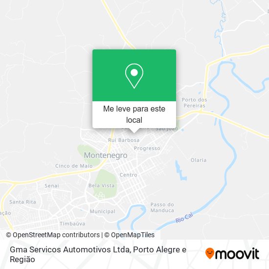 Gma Servicos Automotivos Ltda mapa