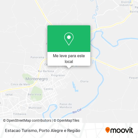 Estacao Turismo mapa