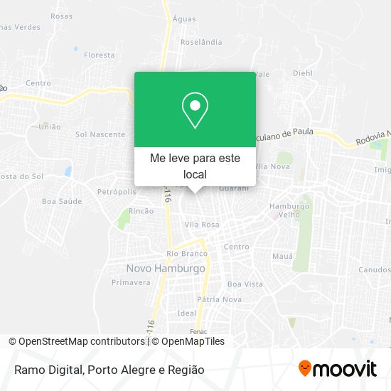 Ramo Digital mapa