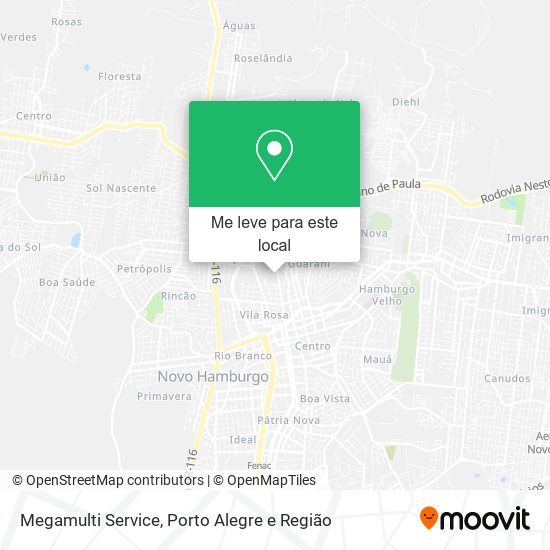 Megamulti Service mapa