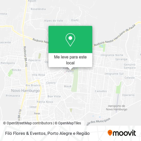 Filó Flores & Eventos mapa