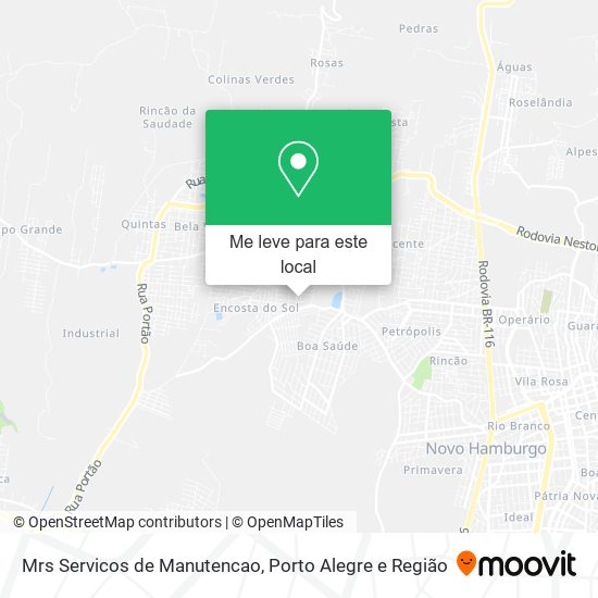 Mrs Servicos de Manutencao mapa