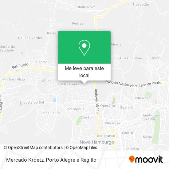 Mercado Kroetz mapa