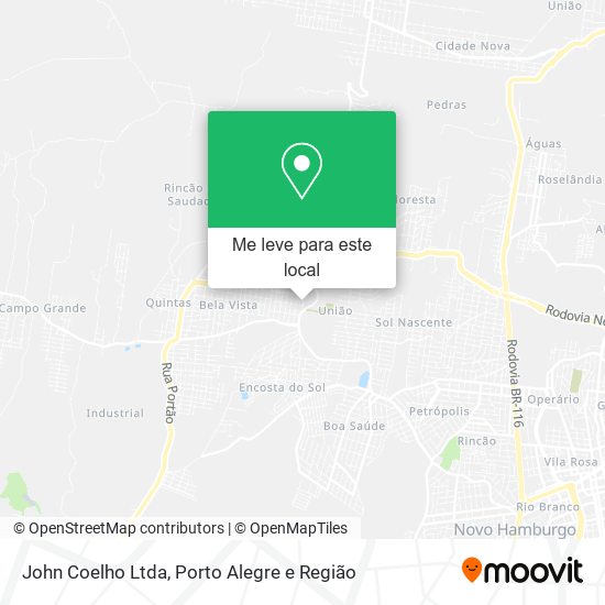 John Coelho Ltda mapa