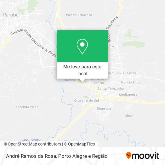 André Ramos da Rosa mapa