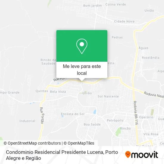 Condominio Residencial Presidente Lucena mapa