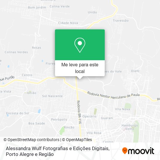 Alessandra Wulf Fotografias e Edições Digitais mapa