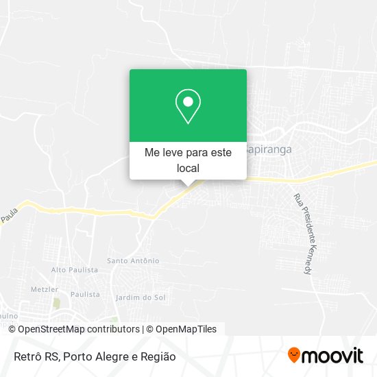 Retrô RS mapa