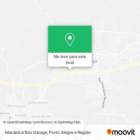 Mecânica Box Garage mapa