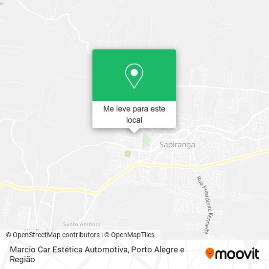 Marcio Car Estética Automotiva mapa