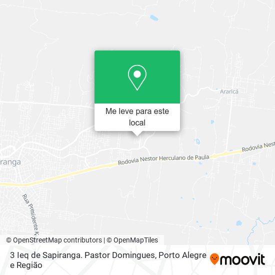 3 Ieq de Sapiranga. Pastor Domingues mapa