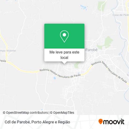 Cdl de Parobé mapa