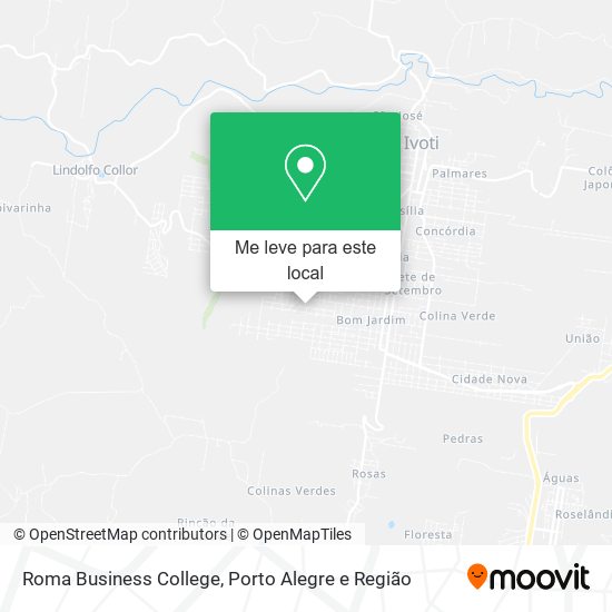 Roma Business College mapa