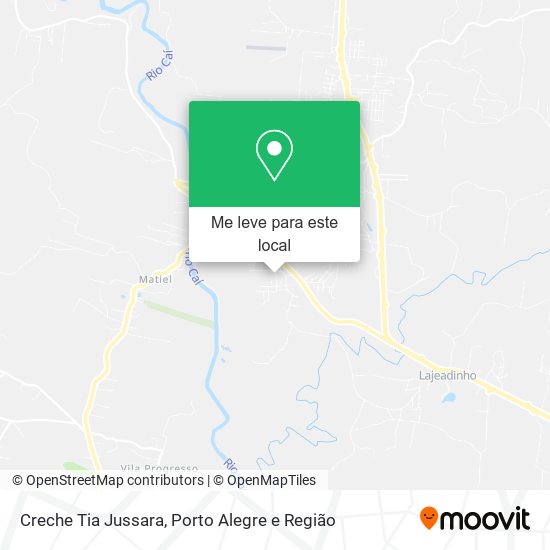 Creche Tia Jussara mapa
