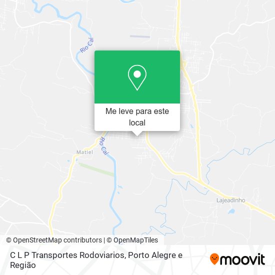 C L P Transportes Rodoviarios mapa