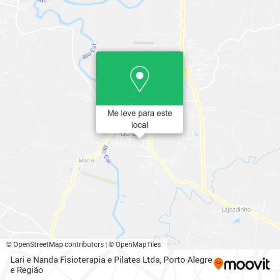 Lari e Nanda Fisioterapia e Pilates Ltda mapa