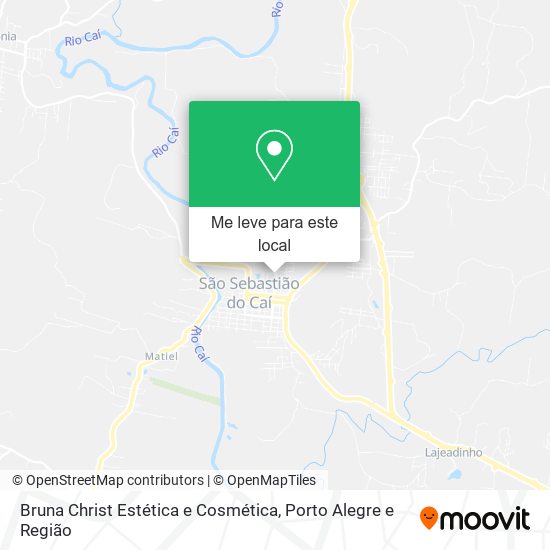 Bruna Christ Estética e Cosmética mapa