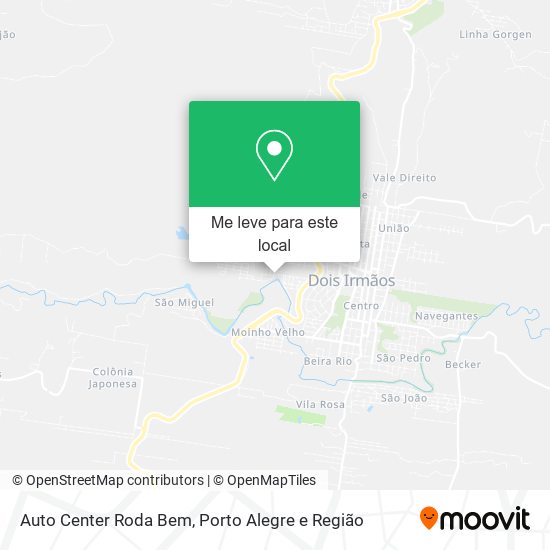 Auto Center Roda Bem mapa