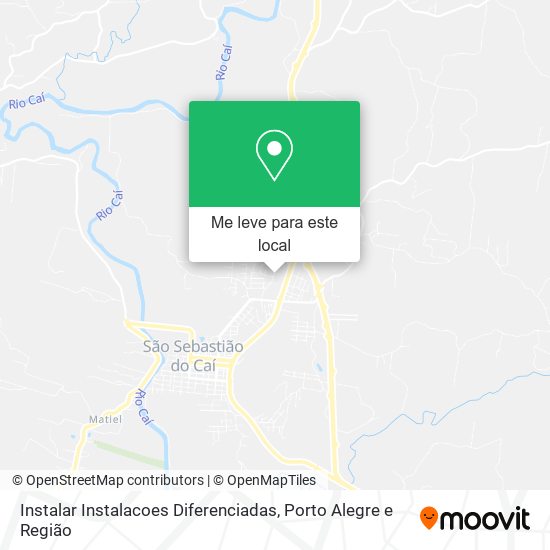 Instalar Instalacoes Diferenciadas mapa