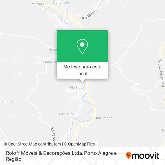 Roloff Móveis & Decorações Ltda mapa