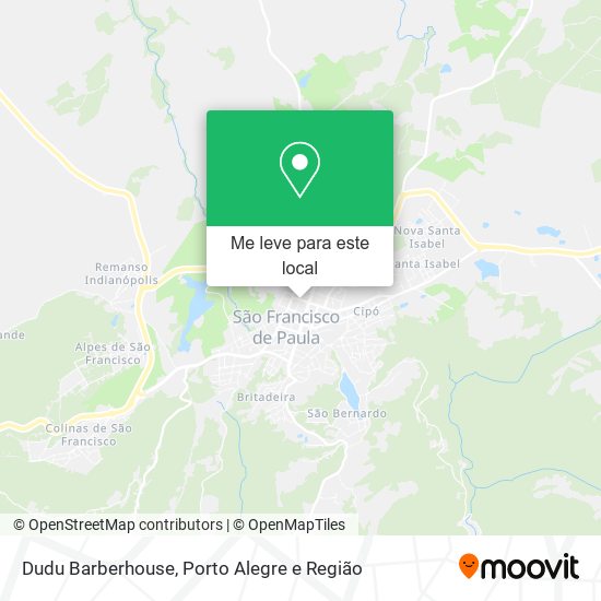 Dudu Barberhouse mapa